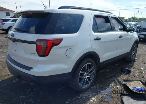 2019 Ford Explorer Sport z USA, uszkodzony, nr VIN 1FM5K8GT2KGA00490